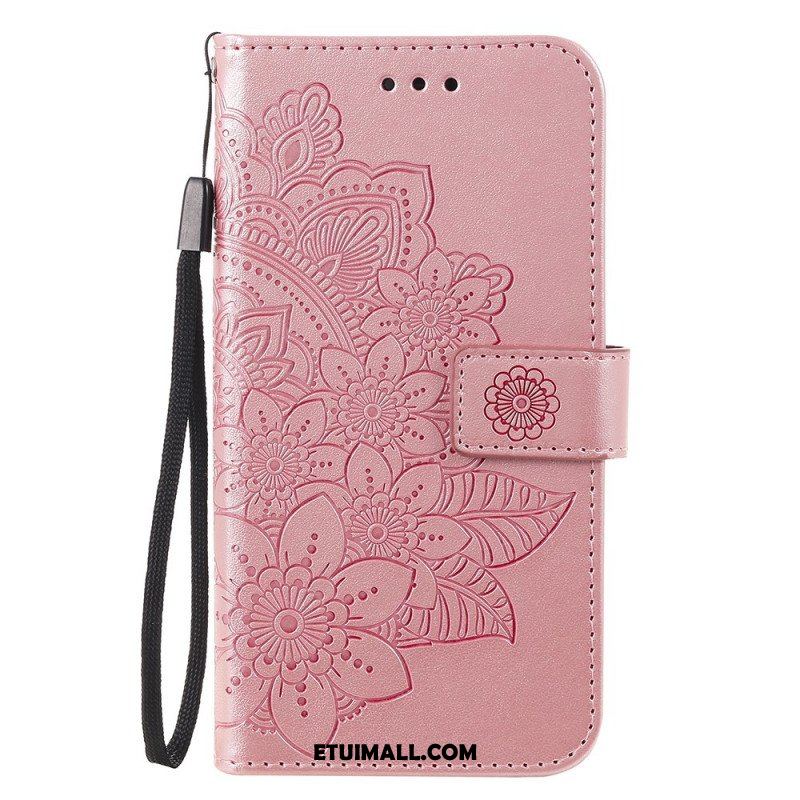 Etui Folio do Samsung Galaxy M32 Kwiatowa Mandala