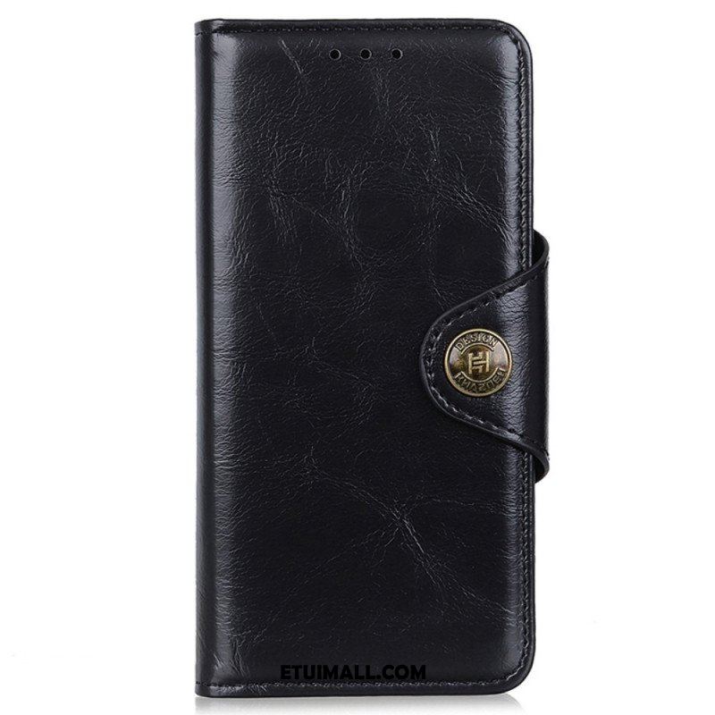 Etui Folio do Samsung Galaxy M33 5G Lakierowany Khazneh