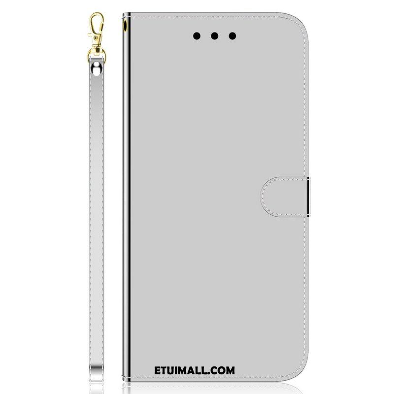 Etui Folio do Samsung Galaxy M53 5G Lustro I Smycz