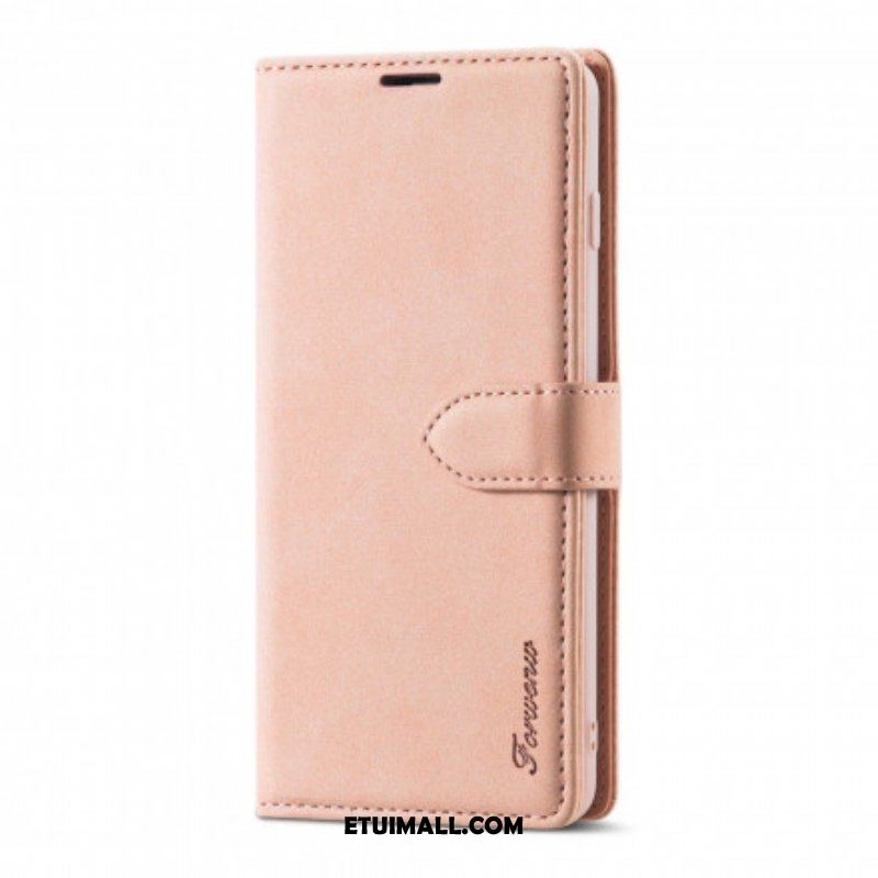 Etui Folio do Samsung Galaxy S21 Plus 5G Sztuczna Skóra Forwenw