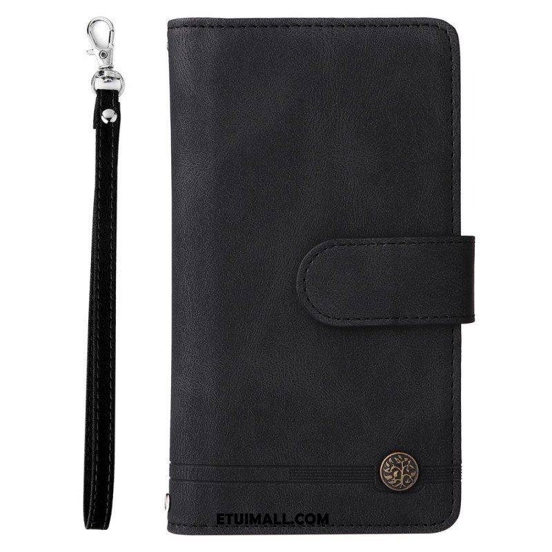 Etui Folio do Samsung Galaxy S22 5G Biznes Wielofunkcyjny