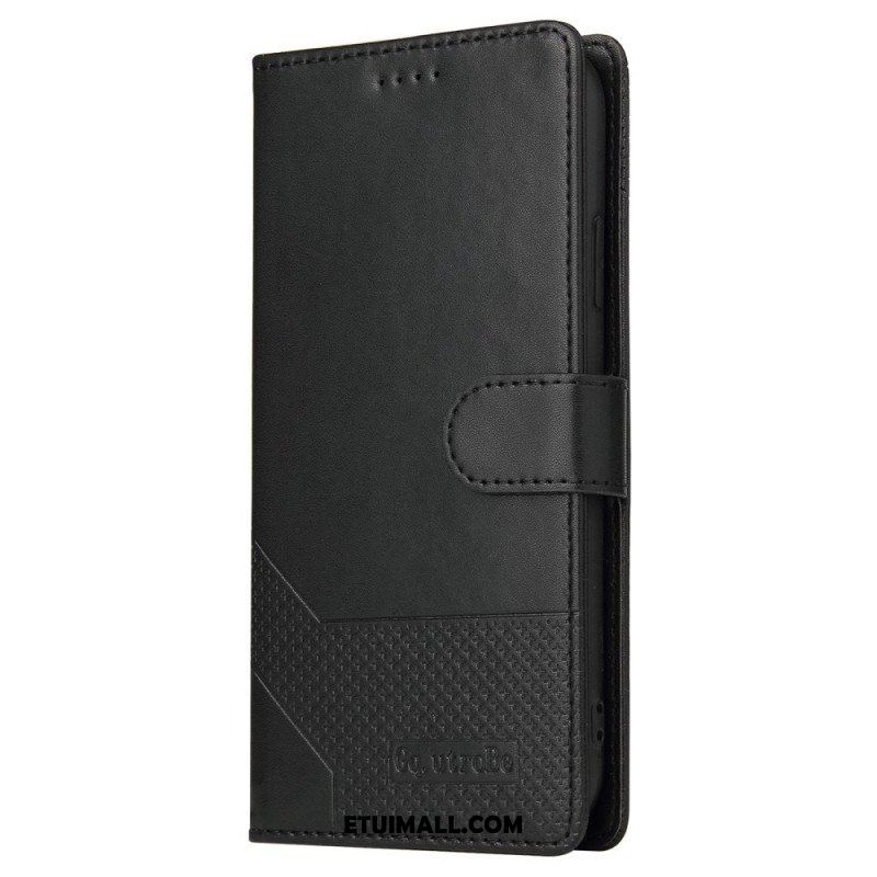 Etui Folio do Samsung Galaxy S22 5G Efekt Skóry Gq.utrobe