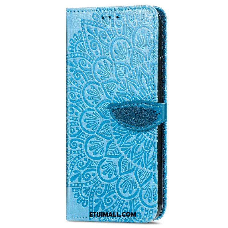 Etui Folio do Samsung Galaxy S22 Ultra 5G Plemienne Liście