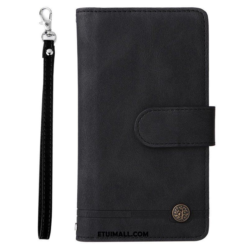 Etui Folio do Samsung Galaxy S22 Ultra 5G Wielofunkcyjny Z Etui