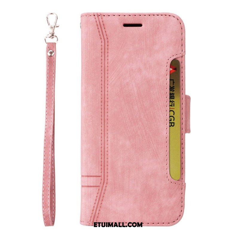 Etui Folio do Samsung Galaxy S23 5G Betopnice Przednie Etui Na Karty