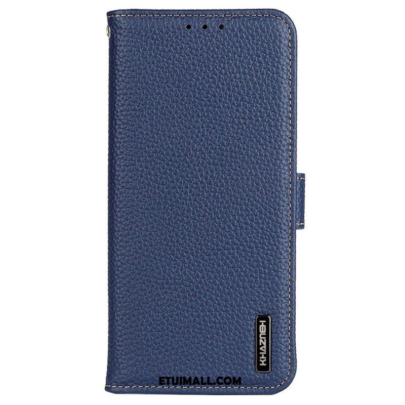 Etui Folio do Samsung Galaxy S23 5G Khazneh Skóra Liczi