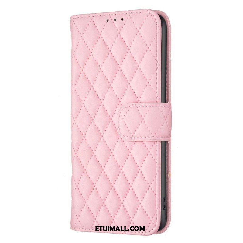 Etui Folio do Samsung Galaxy S23 5G Pikowany Binfen Kolor