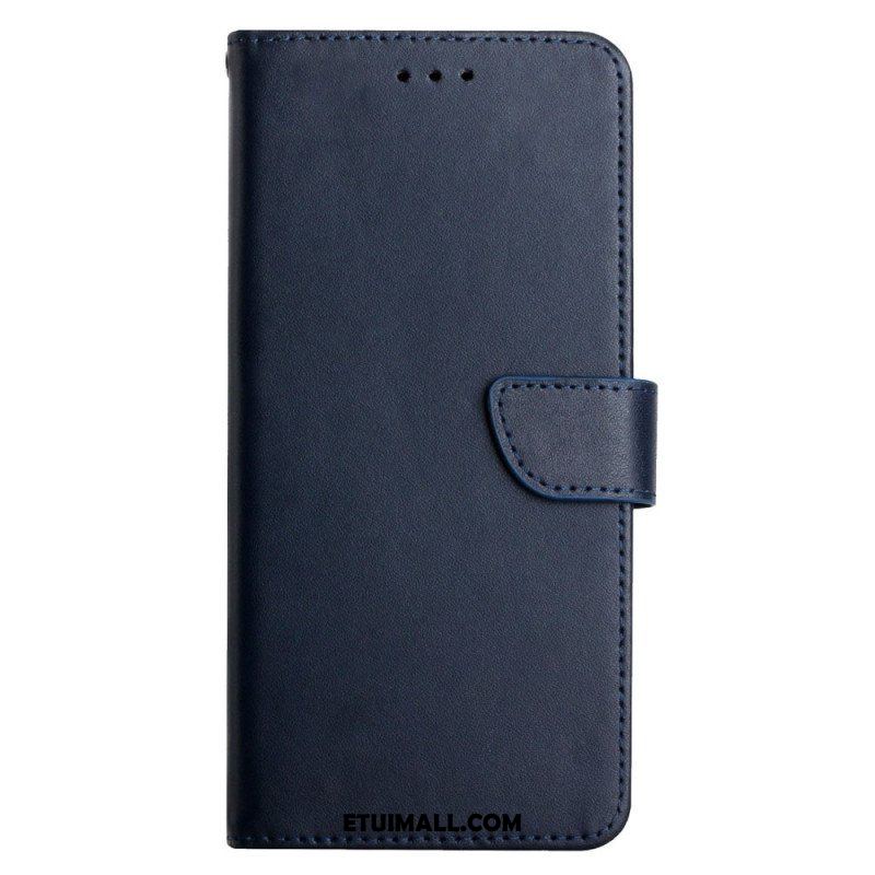 Etui Folio do Samsung Galaxy S23 5G Prawdziwa Skóra Nappa