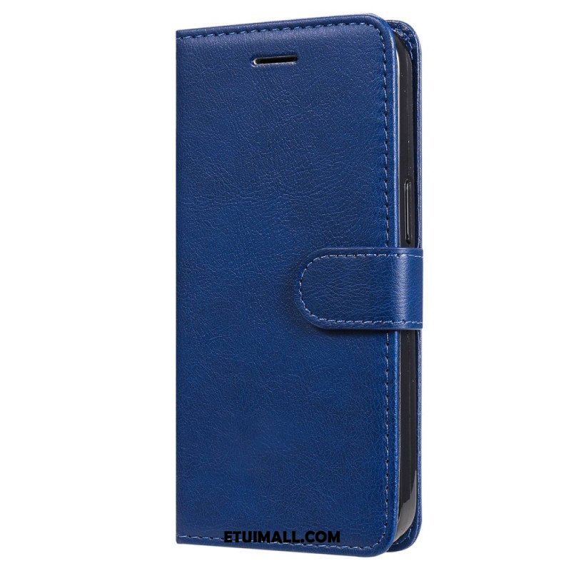 Etui Folio do Samsung Galaxy S23 5G z Łańcuch Zwykły Z Paskiem