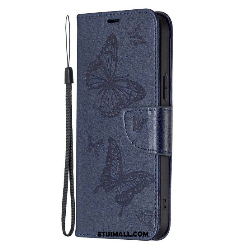 Etui Folio do Samsung Galaxy S23 Plus 5G Gigantyczne Motyle