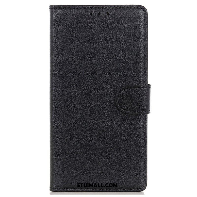 Etui Folio do Samsung Galaxy S23 Plus 5G Tradycyjna Sztuczna Skóra