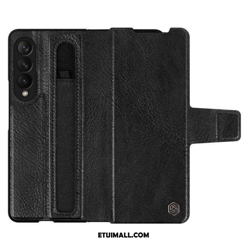 Etui Folio do Samsung Galaxy Z Fold 3 5G Sztuczna Skóra Nillkin