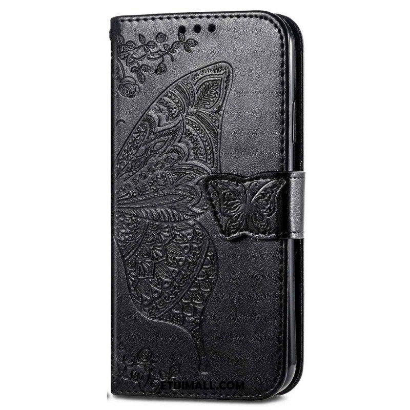 Etui Folio do Sony Xperia 1 IV Barokowy Motyl