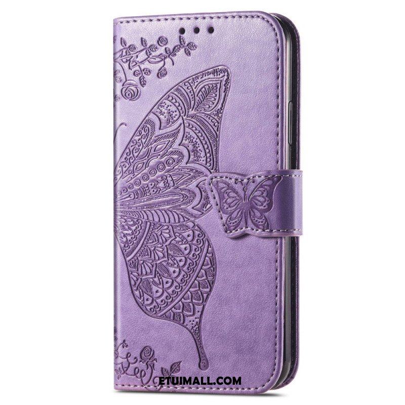 Etui Folio do Sony Xperia 1 IV Barokowy Motyl