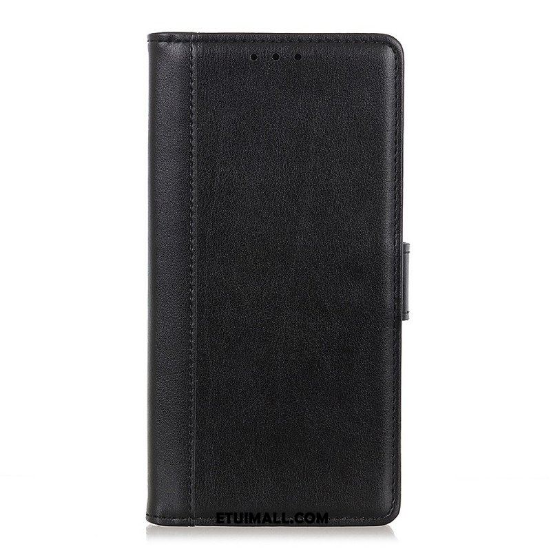 Etui Folio do Sony Xperia 1 IV Stylizacja Skóry