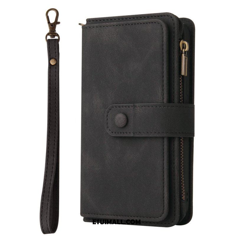 Etui Folio do Sony Xperia 1 IV Wielofunkcyjny Uchwyt Na Karty