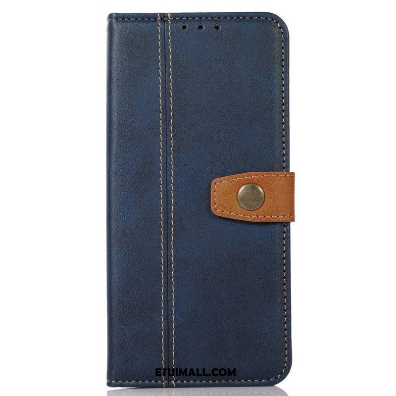 Etui Folio do Sony Xperia 10 IV Taśma Tapicerska