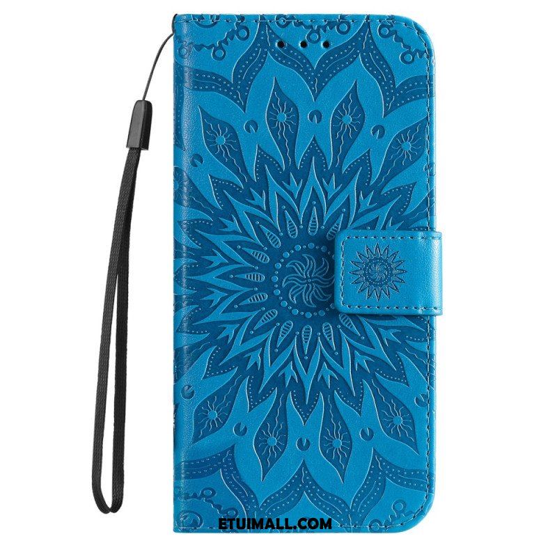 Etui Folio do Xiaomi 12 Lite Mandala Sun Ze Smyczą