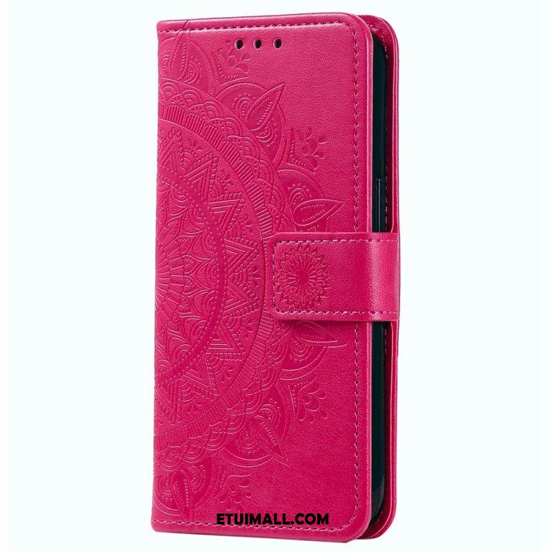 Etui Folio do Xiaomi 12T / 12T Pro Mandala Sun Ze Smyczą