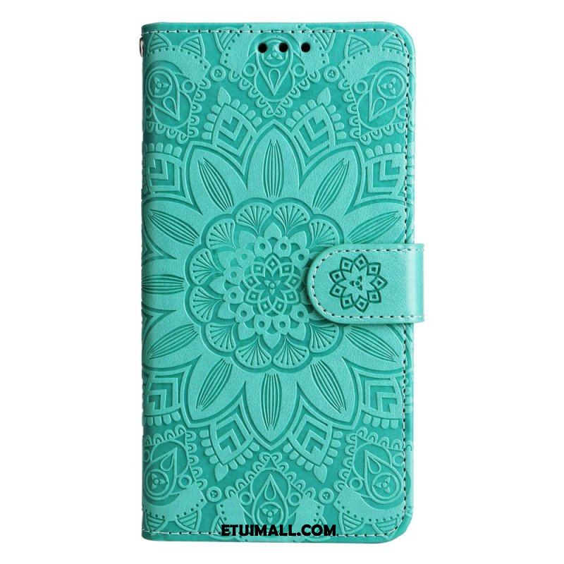 Etui Folio do Xiaomi 13 Mandala Sun Ze Smyczą