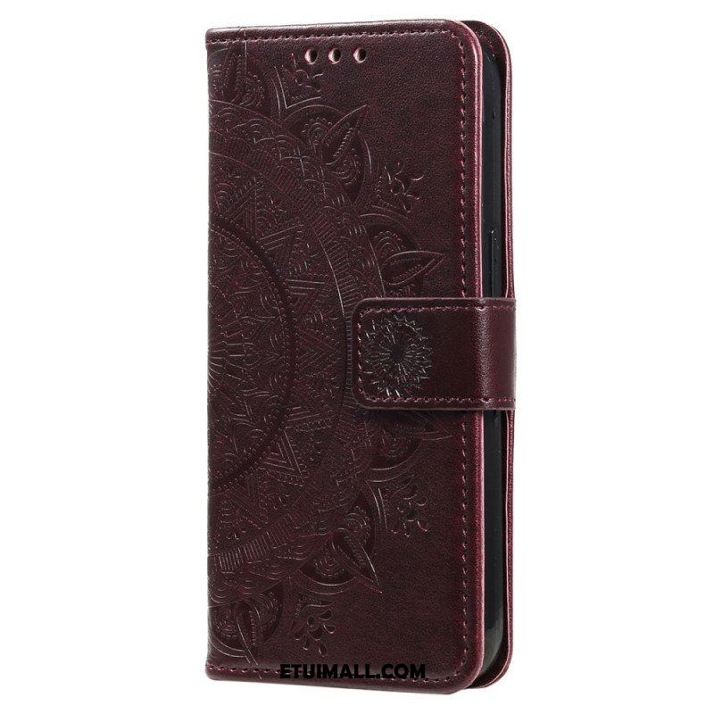 Etui Folio do Xiaomi 13 Mandala Sun Ze Smyczą