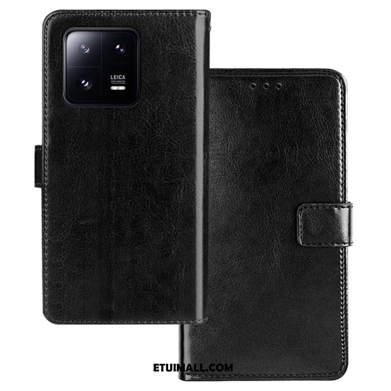 Etui Folio do Xiaomi 13 Skórzany Styl Idewei