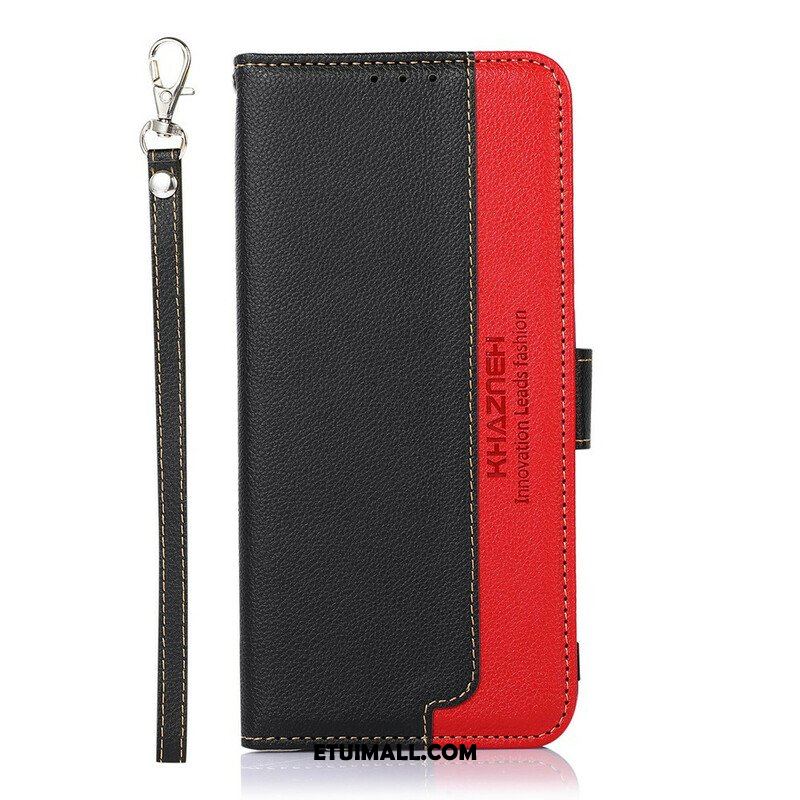 Etui Folio do Xiaomi Redmi Note 10 5G Rfid W Stylu Liczi