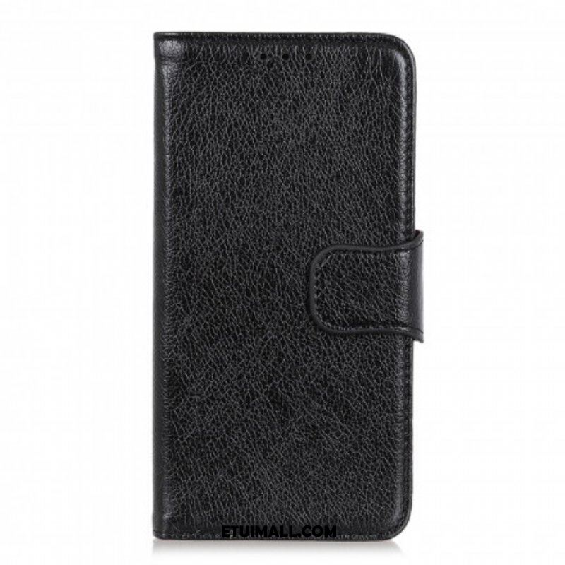 Etui Folio do Xiaomi Redmi Note 10 Pro Dwoina Skóry Nappa