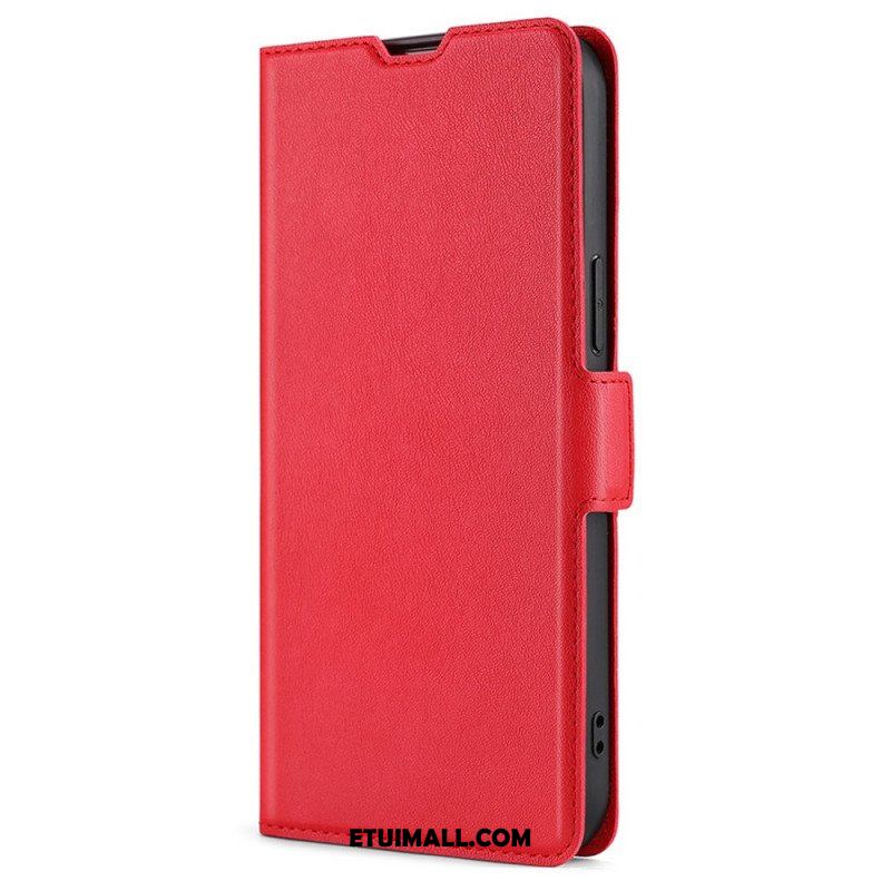 Etui Folio do Xiaomi Redmi Note 10 Pro Styl Z Bardzo Delikatnej Skóry