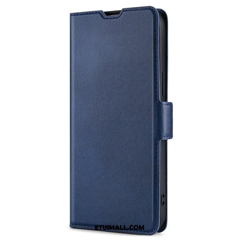 Etui Folio do Xiaomi Redmi Note 10 Pro Styl Z Bardzo Delikatnej Skóry