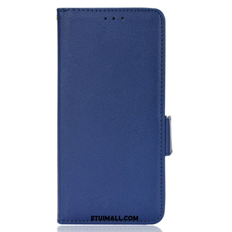 Etui Folio do Xiaomi Redmi Note 11 / 11S Tekstura Liczi