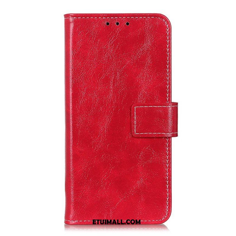 Etui Folio do Xiaomi Redmi Note 11 Pro / 11 Pro 5G Błyszczące I Odsłonięte Szwy