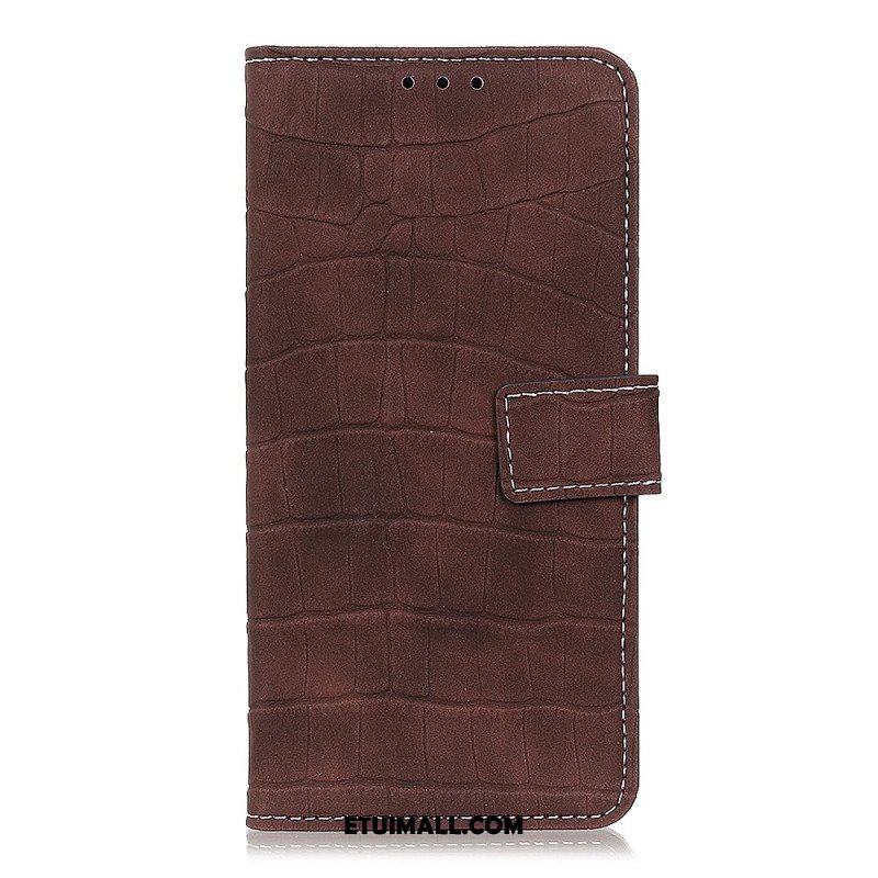 Etui Folio do Xiaomi Redmi Note 11 Pro / 11 Pro 5G Moc Krokodyla