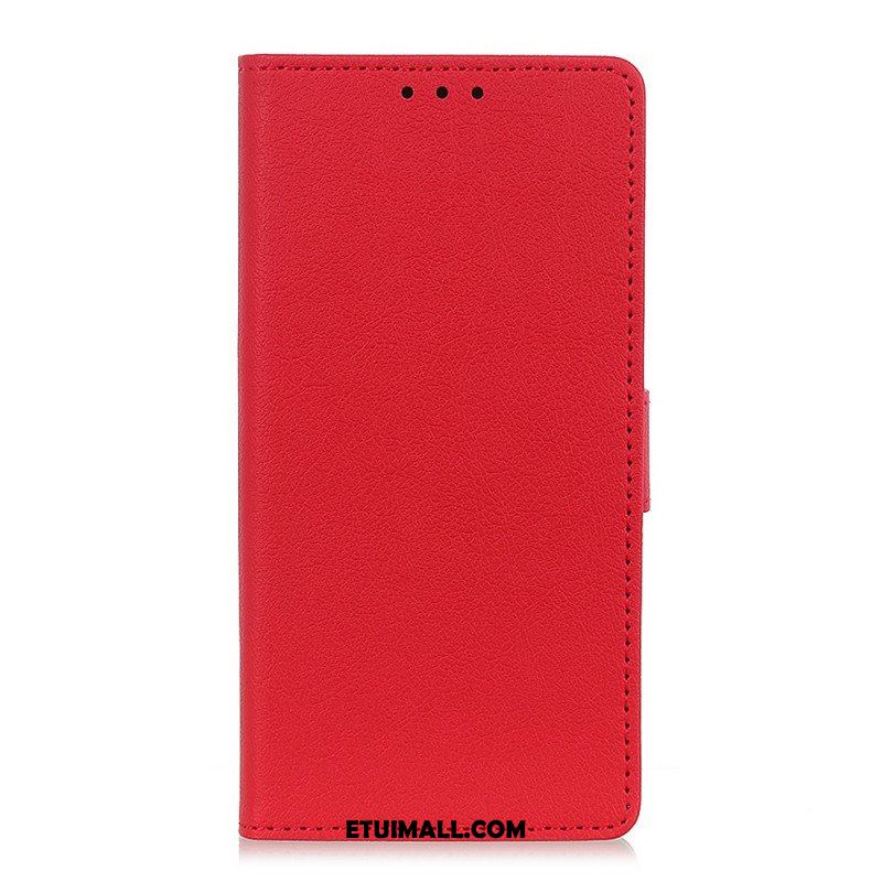 Etui Folio do Xiaomi Redmi Note 11 Pro Plus 5G Klasyczny Efekt Skóry