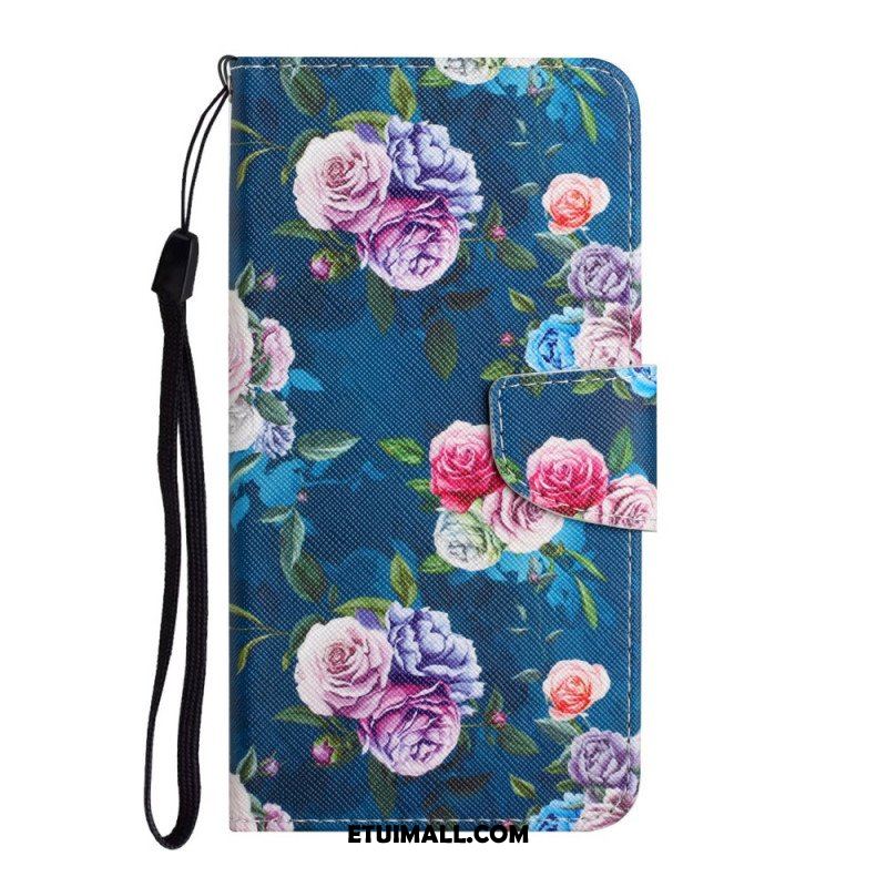 Etui Folio do Xiaomi Redmi Note 11 Pro Plus 5G Kwiaty Liberty Royal