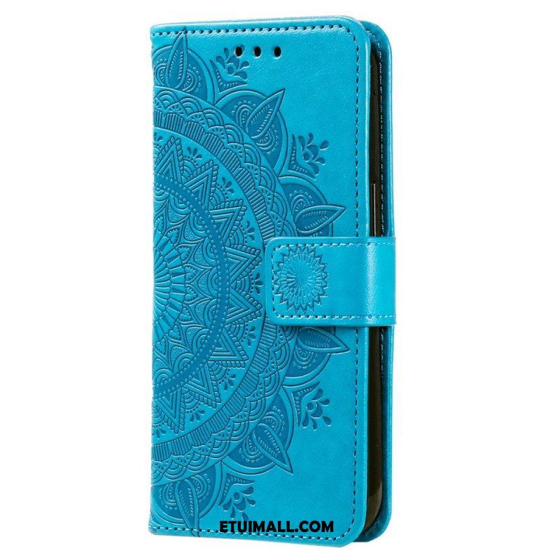 Etui Folio do Xiaomi Redmi Note 12 4G Mandala Sun Ze Smyczą