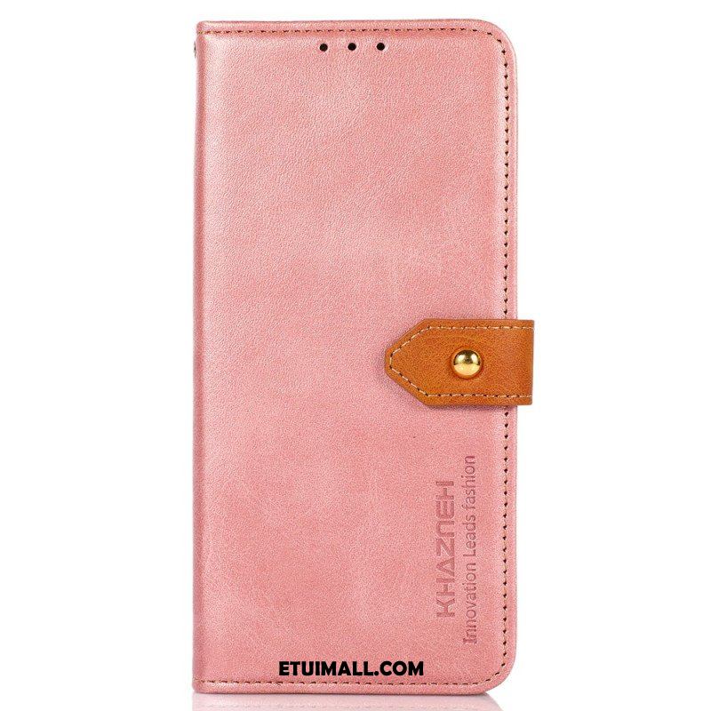 Etui Folio do Xiaomi Redmi Note 12 4G Z Paskiem Khazneh