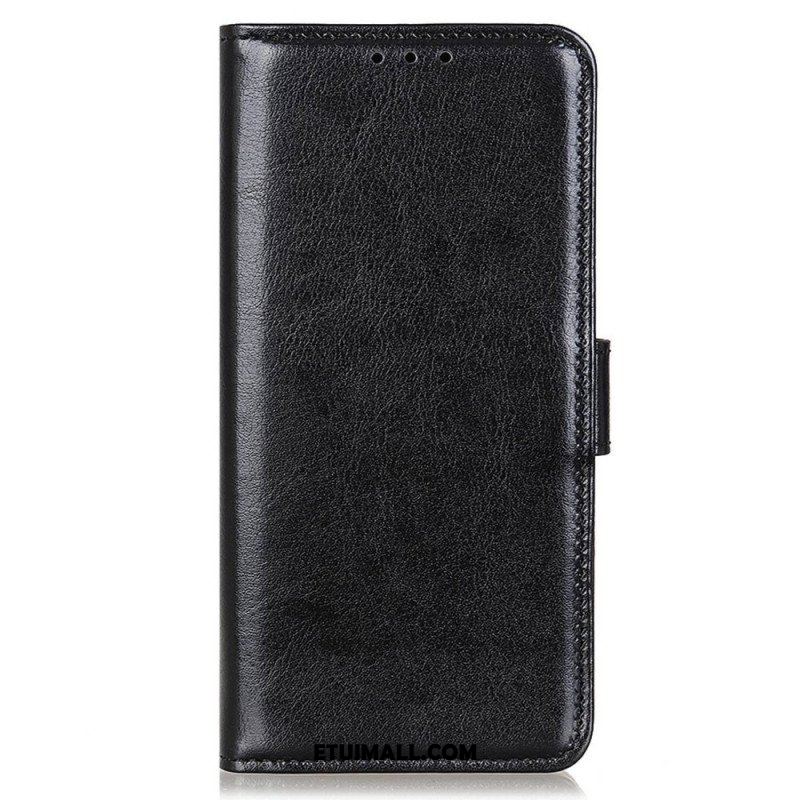 Etui Folio do Xiaomi Redmi Note 12 5G Sztuczna Skóra Lakierowana