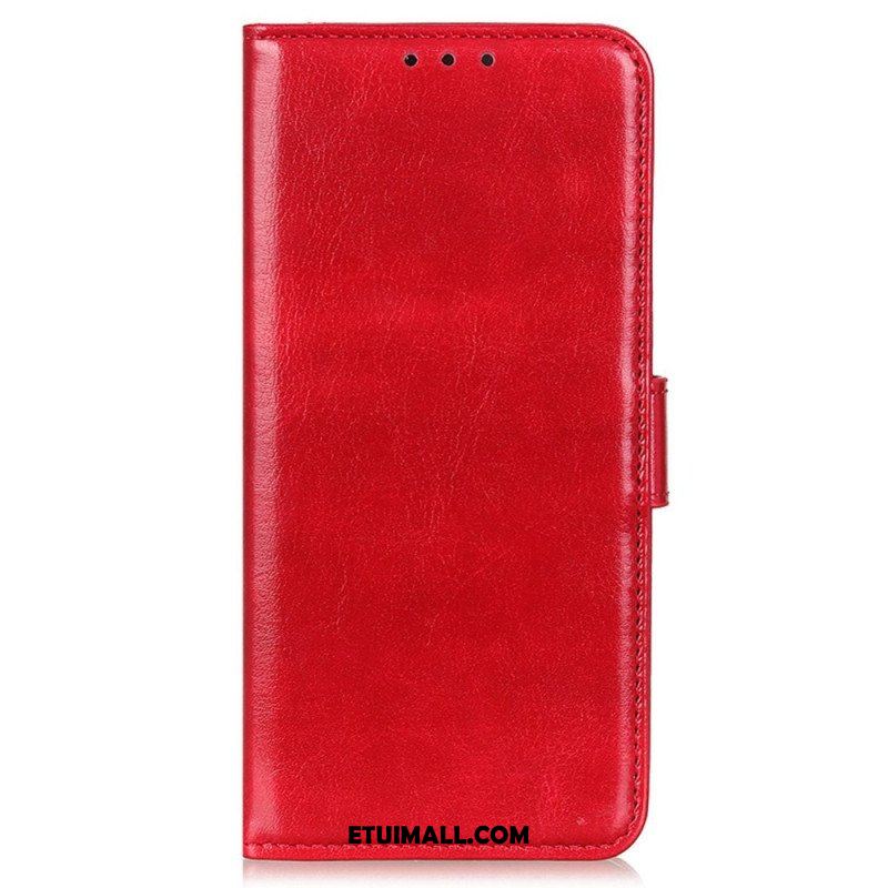 Etui Folio do Xiaomi Redmi Note 12 5G Sztuczna Skóra Lakierowana