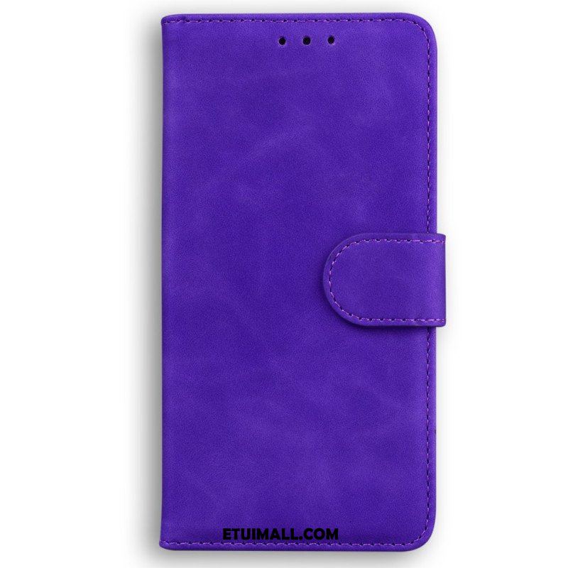 Etui Folio do Xiaomi Redmi Note 12 5G Zwykły Ze Sztucznej Skóry