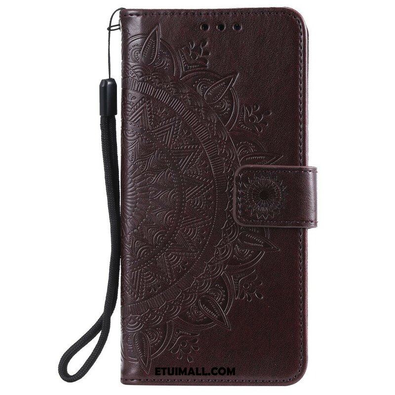 Etui Folio do iPhone 13 Mini Mandala Słońca