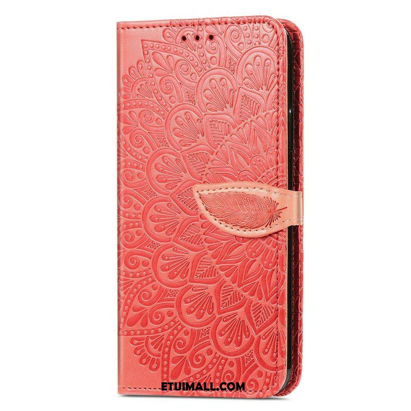 Etui Folio do iPhone 13 Mini Plemienne Liście