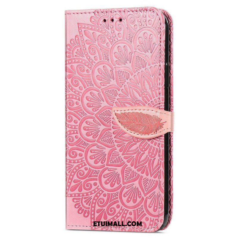 Etui Folio do iPhone 13 Mini Plemienne Liście