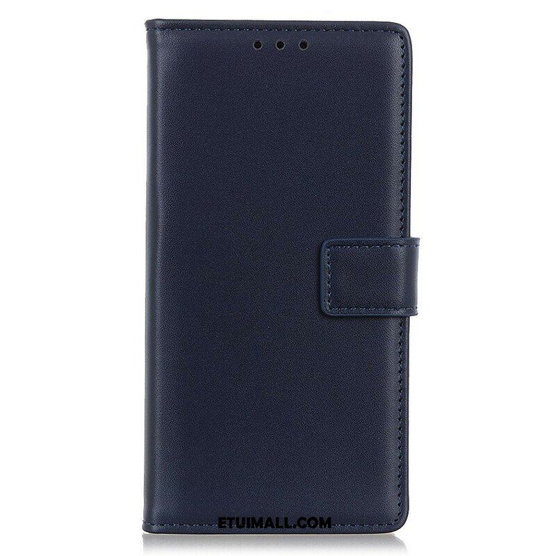 Etui Folio do iPhone 13 Mini Prosty Efekt Skóry