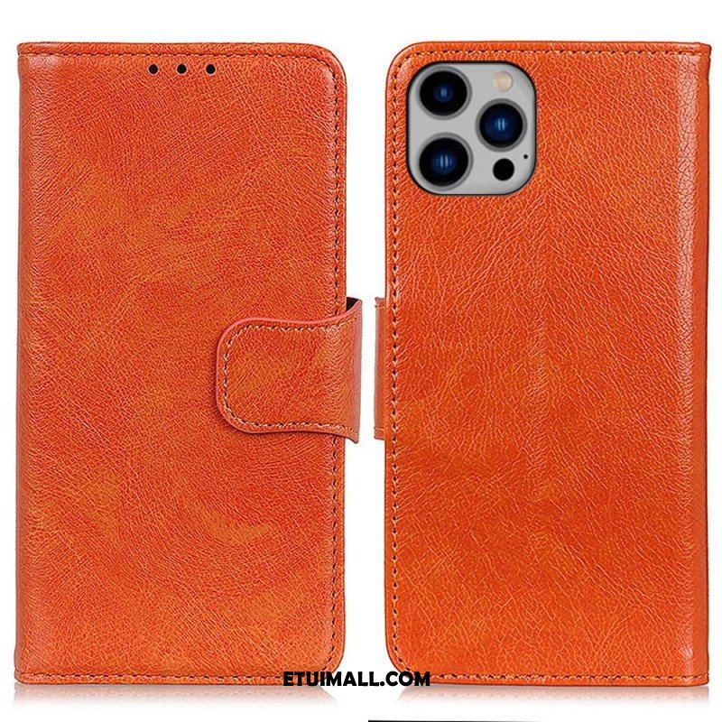 Etui Folio do iPhone 14 Plus Dwoina Skóry Nappa