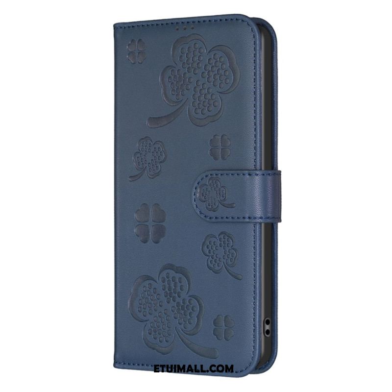 Etui Folio iPhone 16 Koniczyny Etui Ochronne