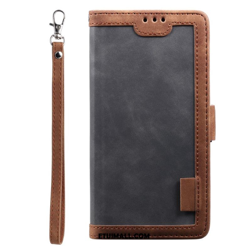 Etui Folio iPhone 16 Plus Ochrona W Stylu Vintage