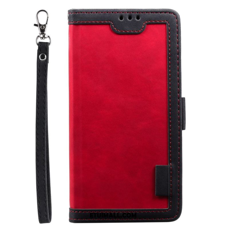 Etui Folio iPhone 16 Plus Ochrona W Stylu Vintage