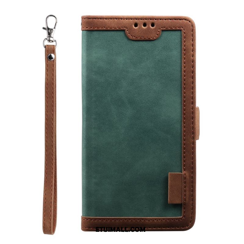 Etui Folio iPhone 16 Plus Ochrona W Stylu Vintage