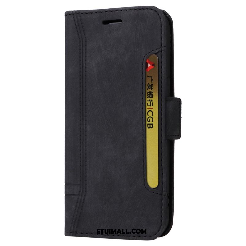 Etui Folio iPhone 16 Plus Przednie Etui Na Karty Betopnice Etui Ochronne